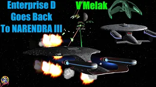 Yesterdays Enterprise D Follows Enterprise C Back Will it change History? Star Trek Starship Battles