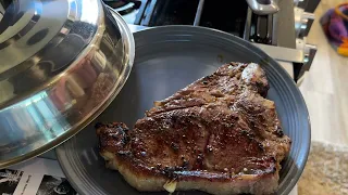 Frying￼ another cowboy steak