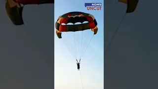 Age is just a number, grandmother proved. Video of 80-year-old grandmother parasailing goes viral