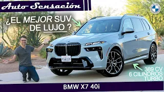 Presentación BMW X7 40i 2023 .  ¿El mejor y más completo SUV de lujo del mercado?