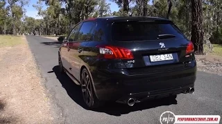 2016 Peugeot 308 GTi 270 0-100km/h & engine sound