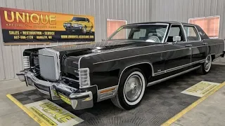 1978 Lincoln Continental Town Car | For Sale $12,900