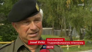 ORF Bericht Truppenübungsplatz Allentsteig