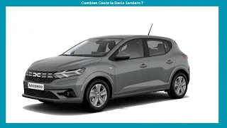 COMBIEN COUTE LA DACIA SANDERO CLASSIQUE ?