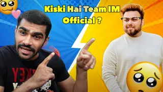 BGIS Ki IM Official Team Kiski Hai ? Shreeman Clearly Said , Shreeman Talk About E-sports 😲