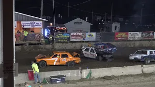 2021 Otsego County Fair Thursday Night Demo Derby Heat 4 (Bonestock V8)