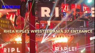 Rhea Ripley Wrestlemania Entrance W/ Ash Costello