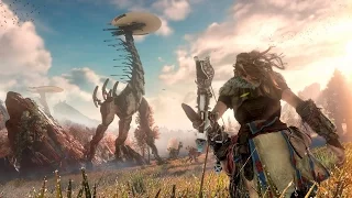 Horizon Zero Dawn PS4 Pro 4K Gameplay Trailer