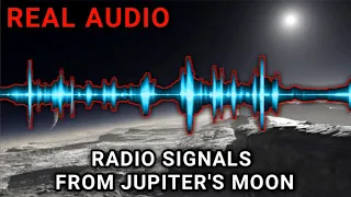 Radio signals from juno spacecraft coming from jupiter's moon Ganymede.  #shorts