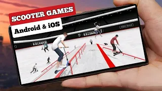 TOP 5 BEST TRICK SCOOTER GAMES (Android, iOS) 2022