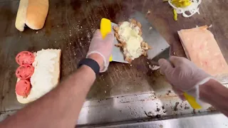 Jersey Mike's POV | Making a Chicken Bacon Ranch & Chicken Cheesesteak