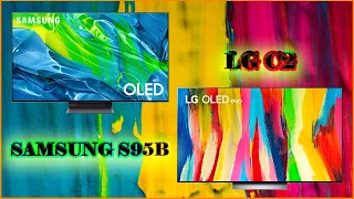 Samsung S95B QD-OLED VS LG C2 OLED Initial Quality Comparisons
