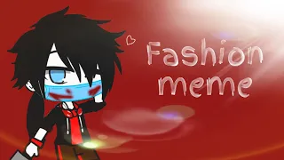 Creepypasta Fashion Meme (gacha club)