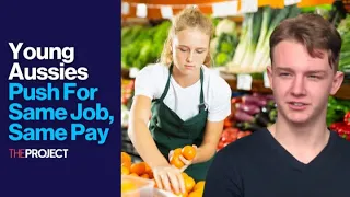 Young Aussies Push For Same Job, Same Pay