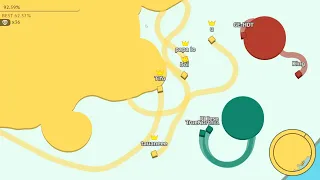 Paper.io 2 Team Map Control: 100.00%
