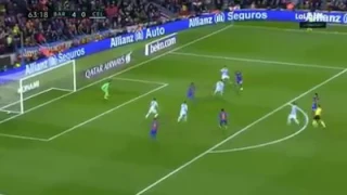 Messi amazing second solo goal against celta vigo 04/03/2017