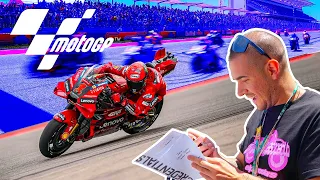 DESFILÉ CON LOS PILOTOS! (ME DIERON UN REGALO INCREIBLE) - MotoGP AUSTIN 2023 | JUCA