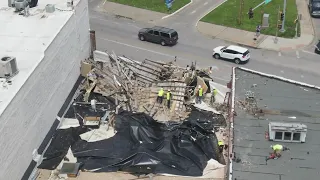 Storm tears the roof off of KCK nonprofit building