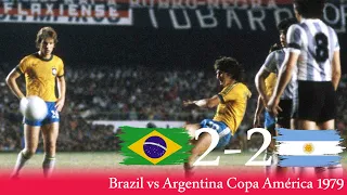 Argentina vs  Brazil Copa América 1979