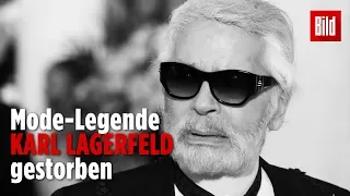 Modezar Karl Lagerfeld ist tot | Chanel bestätigt