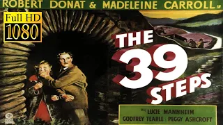 ALFRED HITCHCOCK"S THE 39 STEPS (1935) | FULL FEATURE FILM | THRILLER IN 1080p HD | Highest Quality