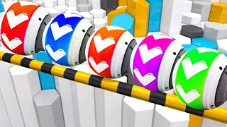 GYRO BALLS - All Levels NEW UPDATE Gameplay Android, iOS #355 GyroSphere Trials