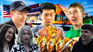 BRITISH FAMILY REACTS | Jolly - Brits Try LA Street Tacos For The First Time!
