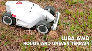 LUBA AWD Handles Rough & Uneven Terrain