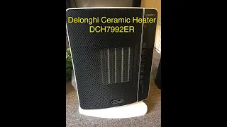 Unboxing DeLonghi 2200W Electronic Ceramic Heater DCH7992ER