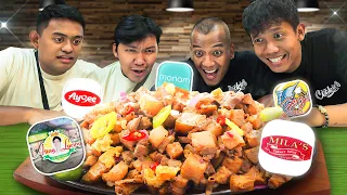 TASTING CRISPY PORK SISIG FROM MANILA TO PAMPANGA!