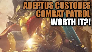 SHOULD YOU BUY THIS? The New Adeptus Custodes Combat Patrol! │ Warhammer 40k 10th Edition