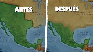 ¿Cómo México perdió la mitad de su territorio?