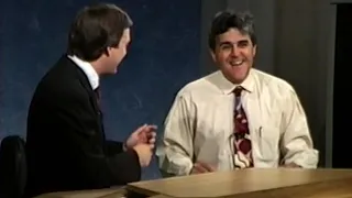 Jay Leno visits WALA TV 1991