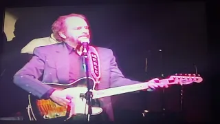 Merle Haggard in Oildale for Roy Nichols/ Ain’t got no time to cry and Kids get lonesome too. 1995