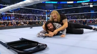 Edge Attacks Seth Rollins on WWE Smackdown October 8th 2021