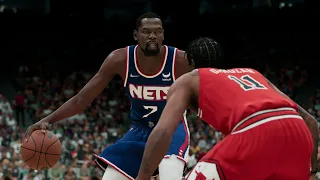 Brooklyn Nets vs Chicago Bulls | NBA Today Live 12/4 Full Game Highlights (NBA 2K22)