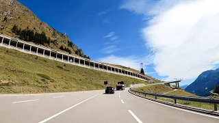 Driving the Saint Gotthard Pass, Switzerland