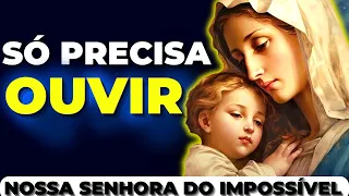 ORAÇÃO PODEROSA NOSSA SENHORA DO IMPOSSÍVEL 🙏 TODOS que fazem estão ALCANÇANDO MILAGRES🙌