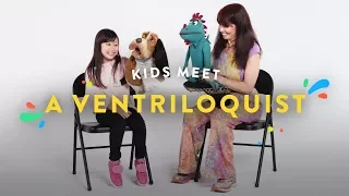 Kids Meet Ventriloquist | Kids Meet | HiHo