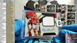 2019 Select Football 12 Box Case PYT Break #2