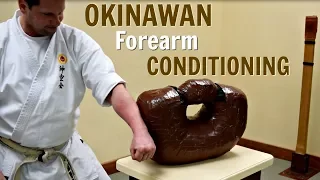 Okinawan Forearm Conditioning - Uechi Ryu Karate