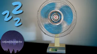 Sleep in minutes 😴 with a 1970's retro fan noise - Dark Screen