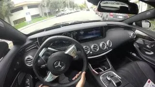 S63 AMG Coupe - POV First impressions