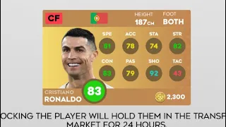 (DLS24) nâng max CR7 phiên bản mới 2024