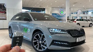 New Skoda Superb iV 2020 Hybrid review interior-exterior