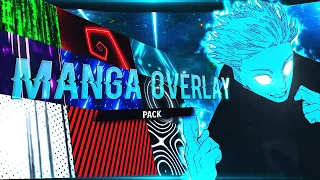Manga overlay pack 🎉 | 50+ overlays | alight motion | overlays for manga edits | #2k