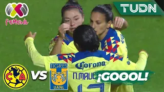 ¡GOLAZO! Katty Martínez pone el primero | América 1-0 Tigres | AP2023-J9 | Liga Mx Femenil | TUDN