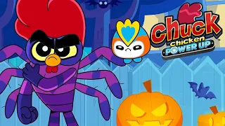 Chuck Chicken Power Up 🎃 Halloween Horror & Christmas Thieves 👿 All episodes 💫 Superhero cartoons