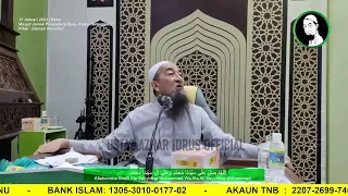 🔴 Siaran Langsung : 11/01/2023 Kuliyyah Maghrib Bulanan & Soal Jawab Agama - Ustaz Azhar Idrus