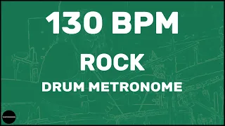 Rock | Drum Metronome Loop | 130 BPM